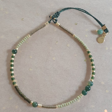 Indian Agate // Green Gold
