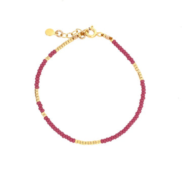 Ava bracelet // Grape Gold
