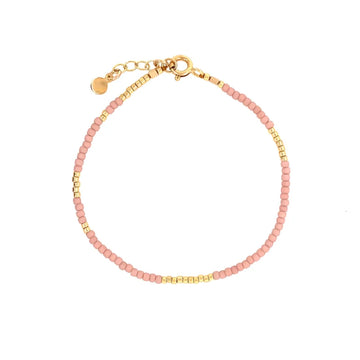 Ava bracelet // Soft pink