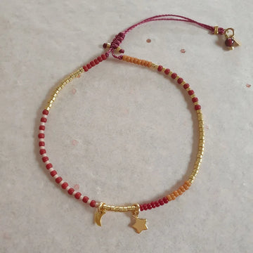 Terri bracelet // Red Gold