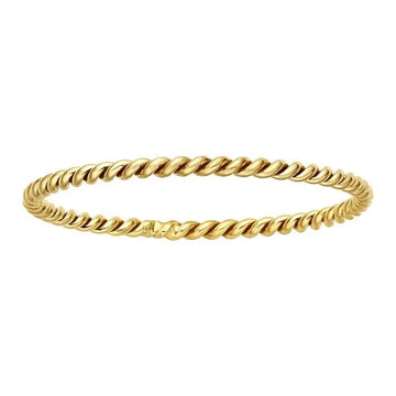 Twisted ring // Goldfilled