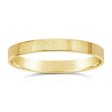 Flat wire ring // Goldfilled