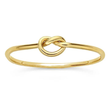 Knot ring // Goldfilled